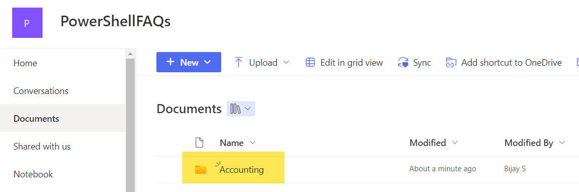 How to Check if a Folder Exists in SharePoint Online using PnP PowerShell?