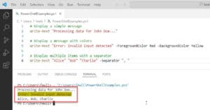 PowerShell Write-Host vs Out-Host