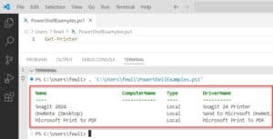 How to List Printers Using PowerShell?