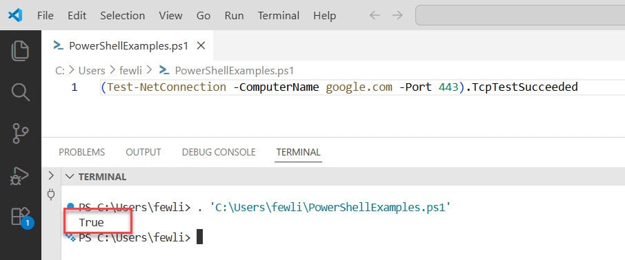 Check if a Port is Open Using PowerShell