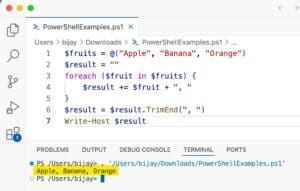 How to Join an Array of Strings in PowerShell (The Easy Way)