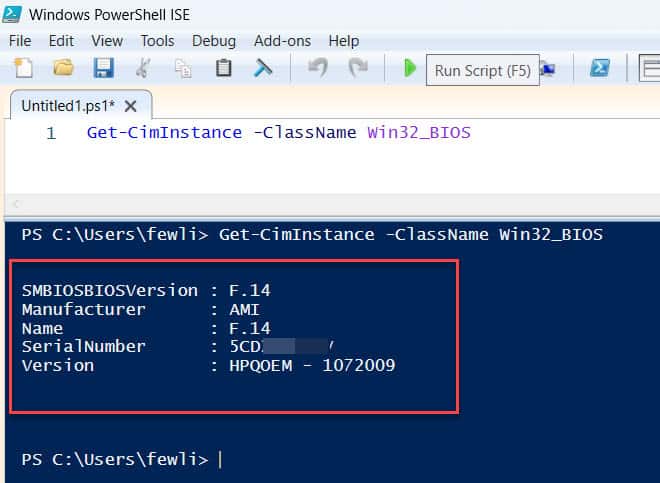 How to Get BIOS Information Using PowerShell