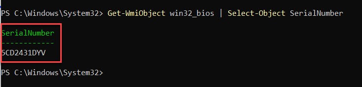 How to Get Dell Service Tag Using PowerShell