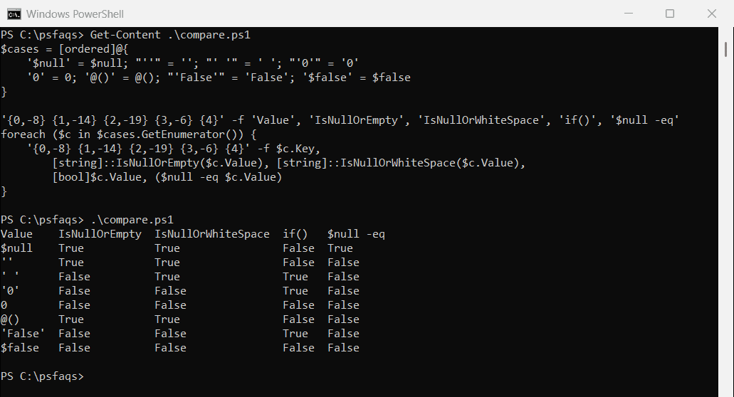PowerShell IsNullOrEmpty: Check for Null or Empty Values